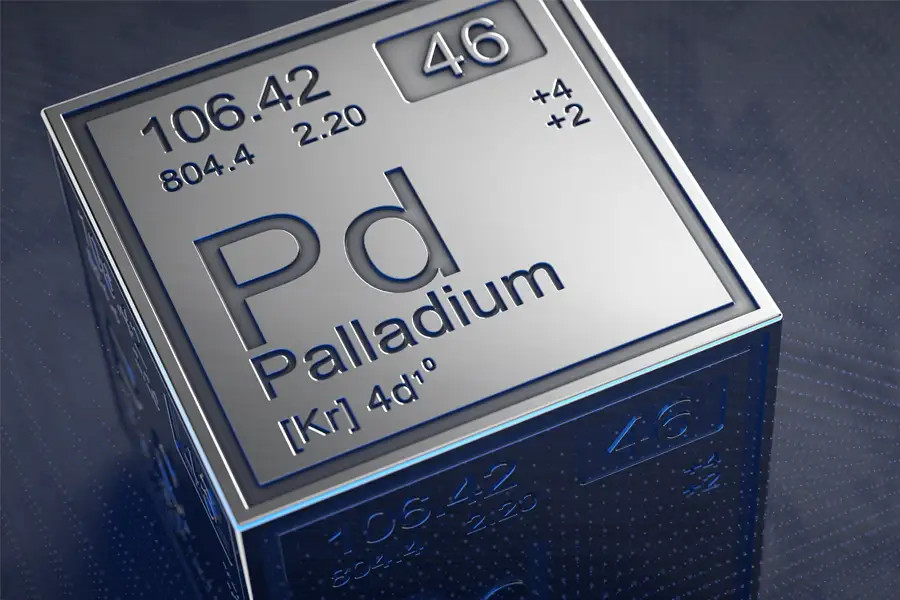 Paladio como blanqueante: su uso en aleaciones de oro blanco